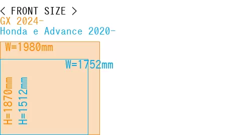 #GX 2024- + Honda e Advance 2020-